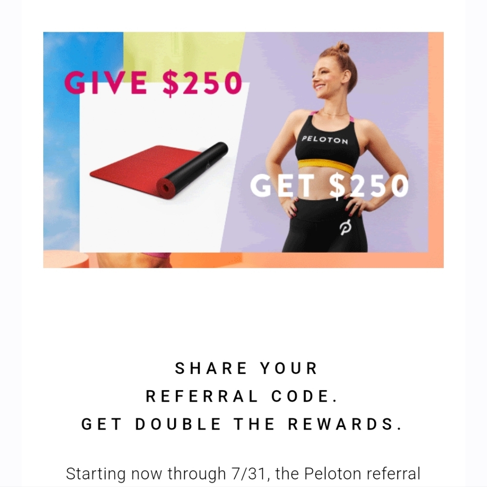 FREE Peloton Discount Code: 4G37BJ